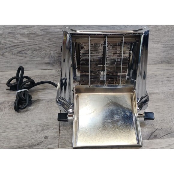 Vintage Toaster SON-CHIEF Series 680 Chrome 2 Slice Works Streamline MCM - Picture 8 of 14